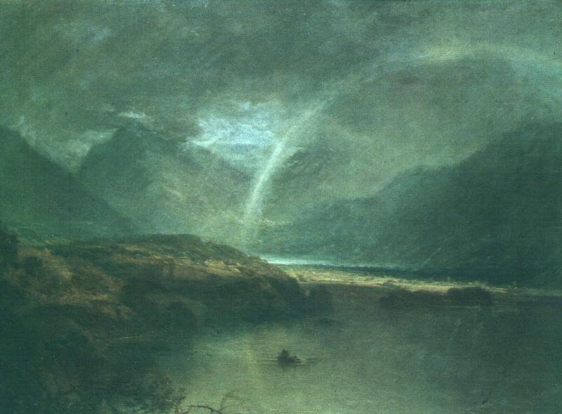 Joseph Mallord William Turner Buttermere Lake : A Shower France oil painting art